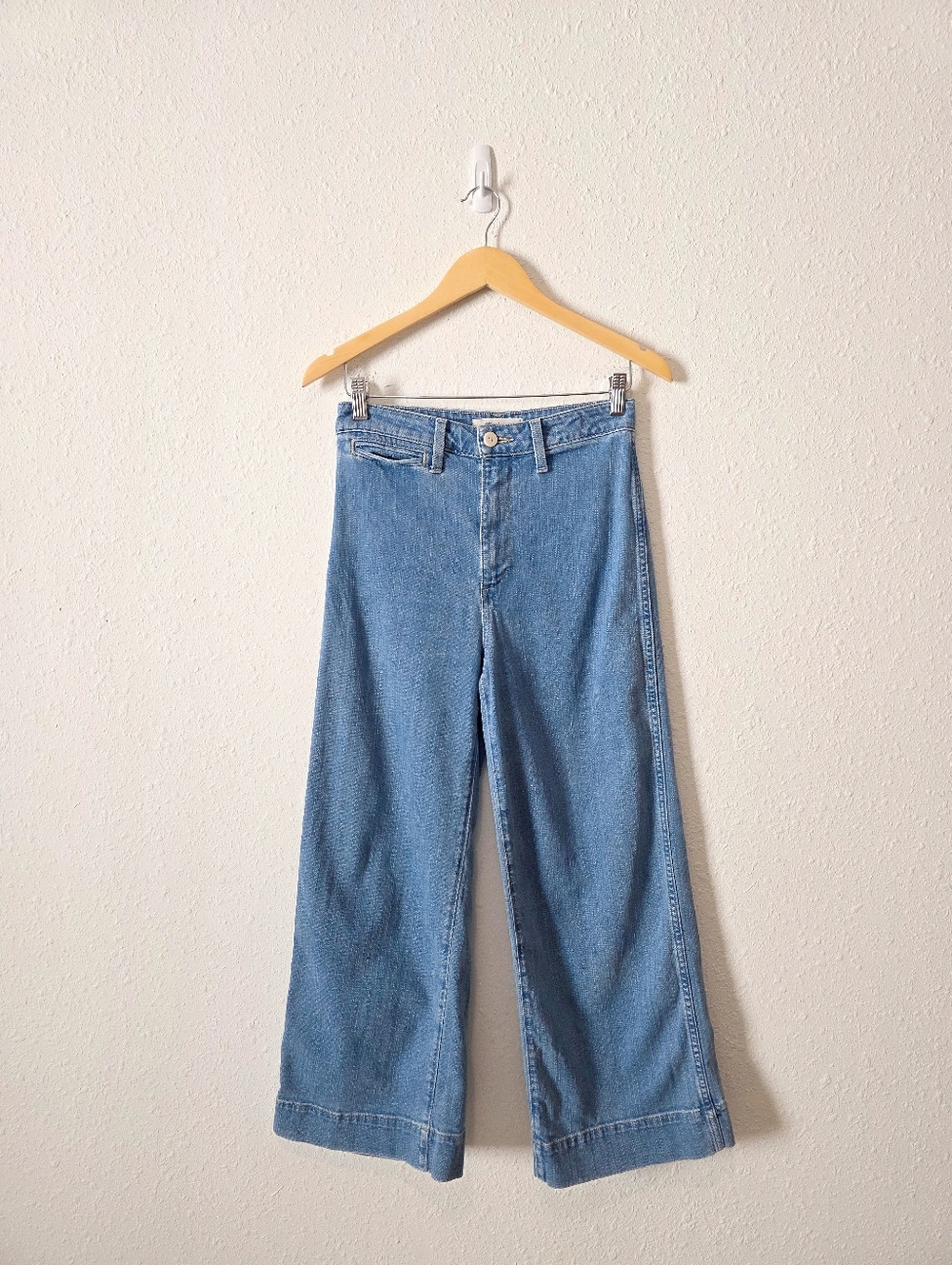 Madewell Emmett Wide Leg Crop Jeans 26